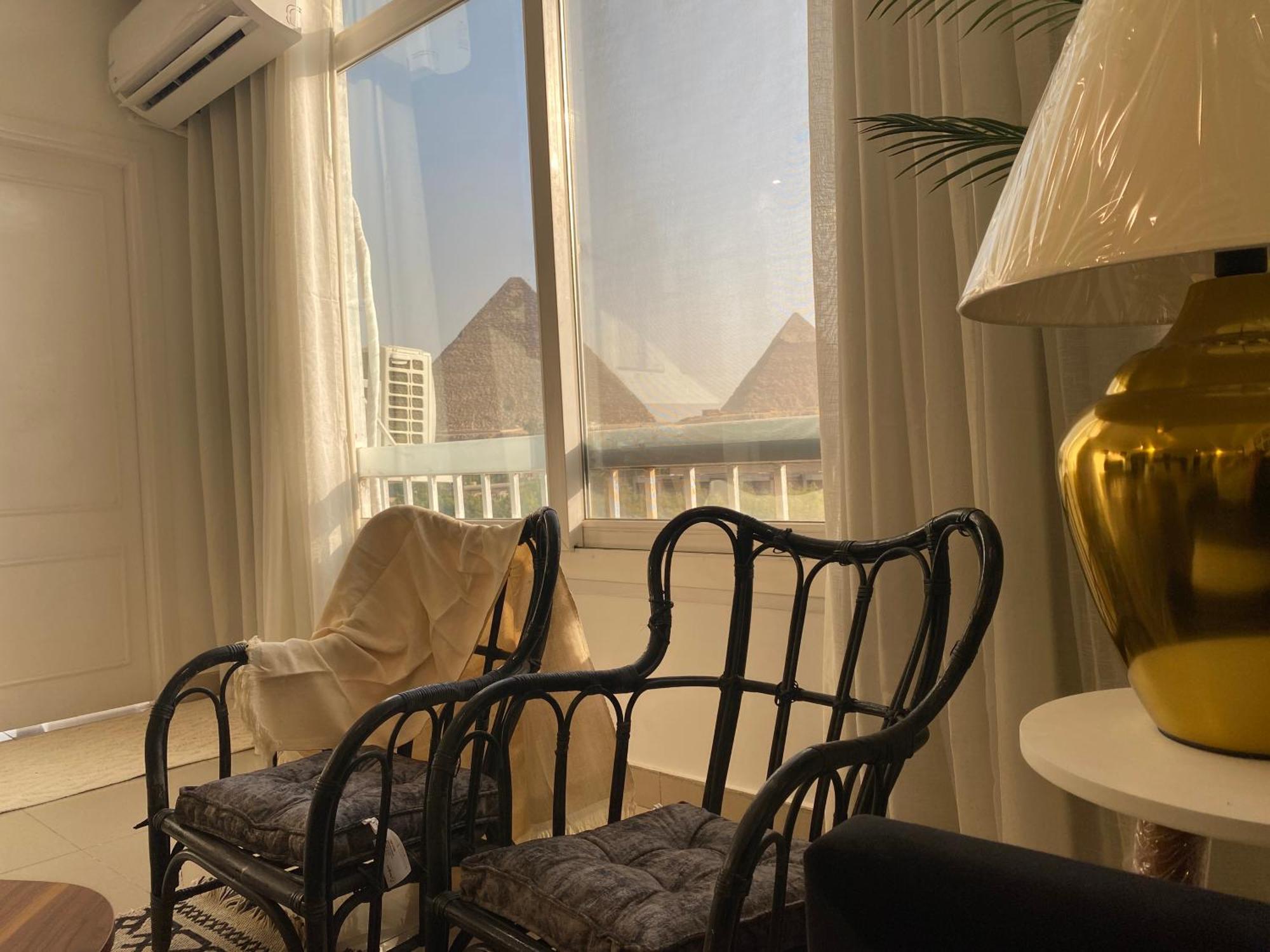 Apartament The Pyramid Area Vibe Kair Zewnętrze zdjęcie