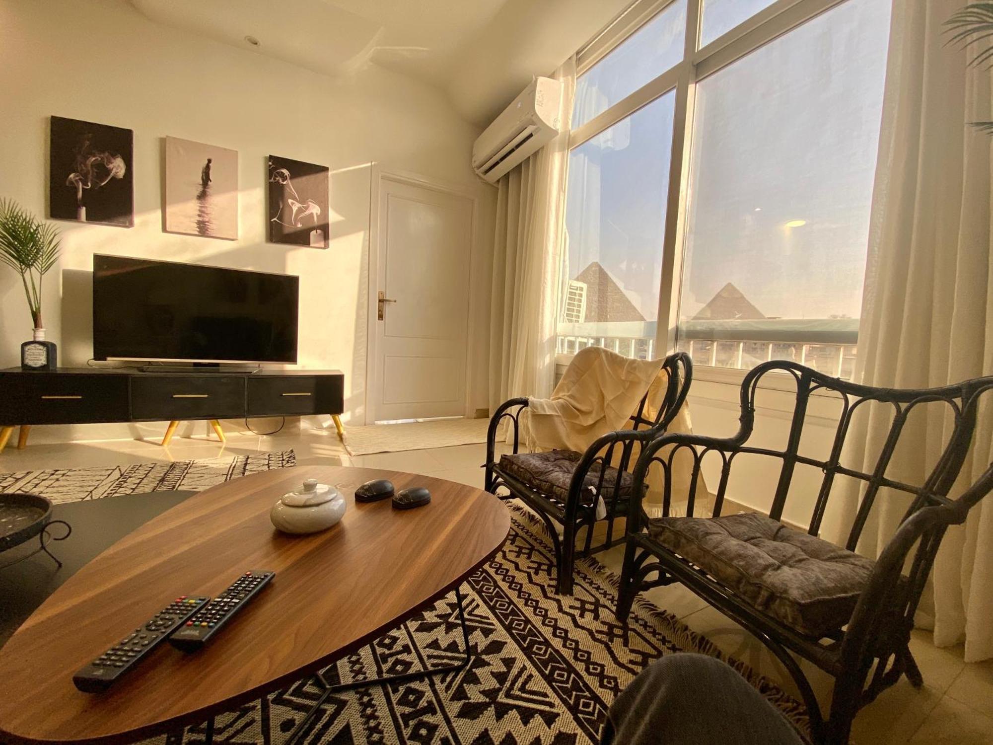 Apartament The Pyramid Area Vibe Kair Zewnętrze zdjęcie
